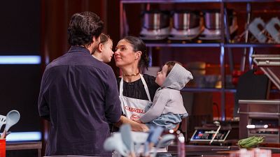 La emocionante visita de los hijos de Gabriela: así fue su flechazo con los jueces de 'MasterChef 13'